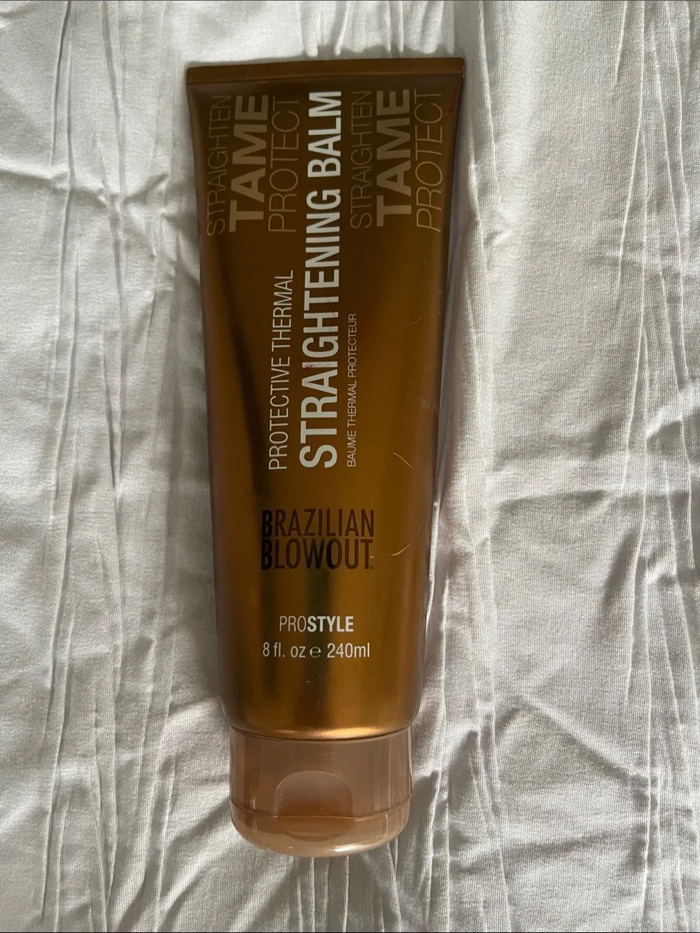 Brazilian Blowout ProStyle Thermal Straightening Balm — Gold